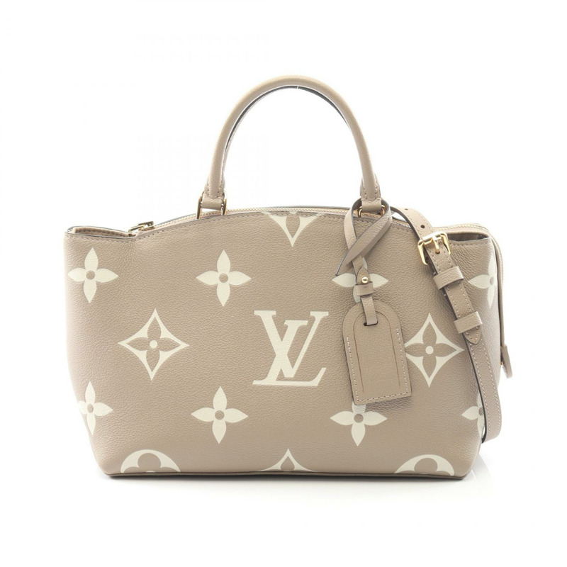 路易威登 Petit Palais PM 單肩手提包 M58914 Monogram 皮革 米色 LV-0