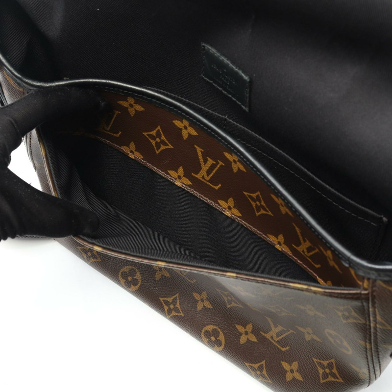路易威登磁性斜背包 M45557 Monogram macassar 二手 LV-7