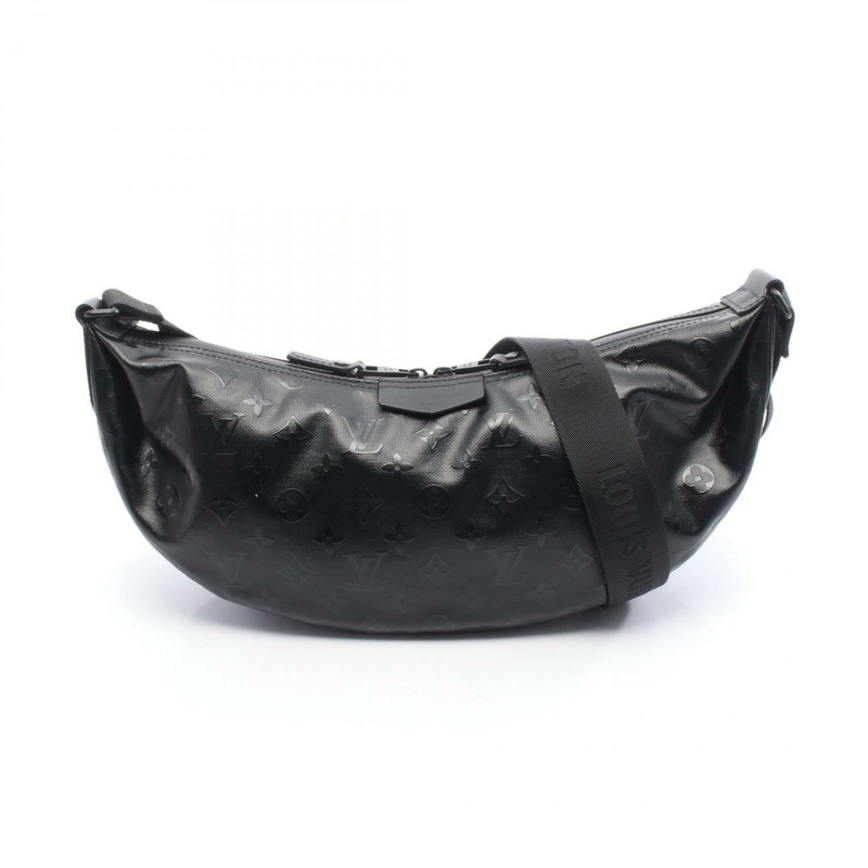 路易威登 Hammock 單肩斜背包 M23790 Monogram Storm 黑色 二手 LV-0