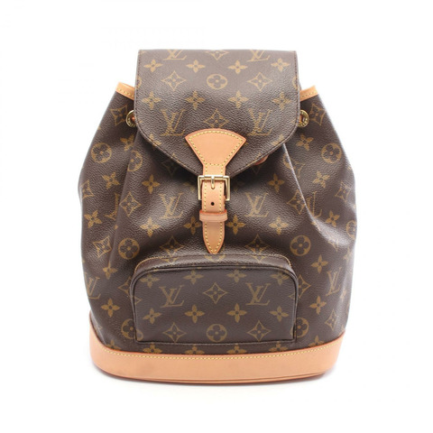 路易威登 Montsouris MM 雙肩包 M51136 Monogram 帆布 二手 女款
