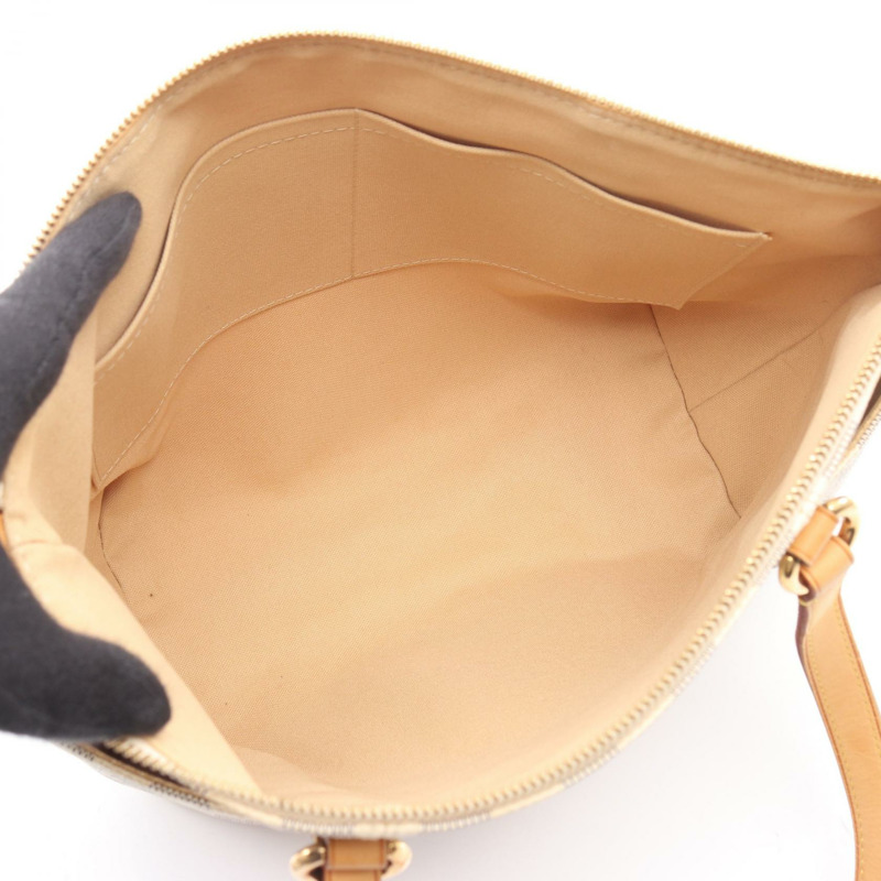 路易威登 Totally PM Shulder 手提包 N51261 Damier Azur 帆布 白色 二手-2