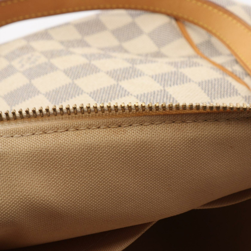 路易威登 Totally PM Shulder 手提包 N51261 Damier Azur 帆布 白色 二手-9