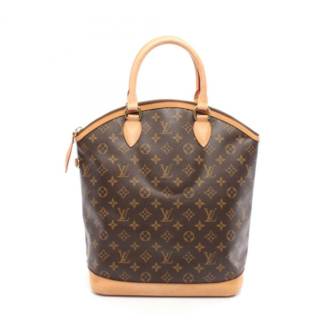 路易威登 Lockit 垂直手提包 M40103 Monogram 帆布棕色二手女士 LV