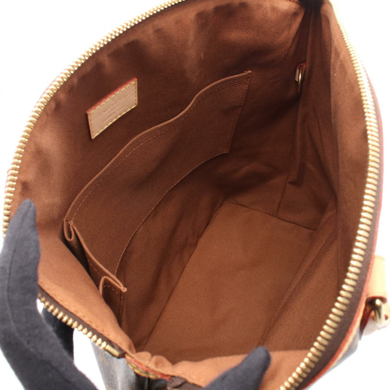 路易威登 Lockit 垂直手提包 M40103 Monogram 帆布棕色二手女士 LV-2