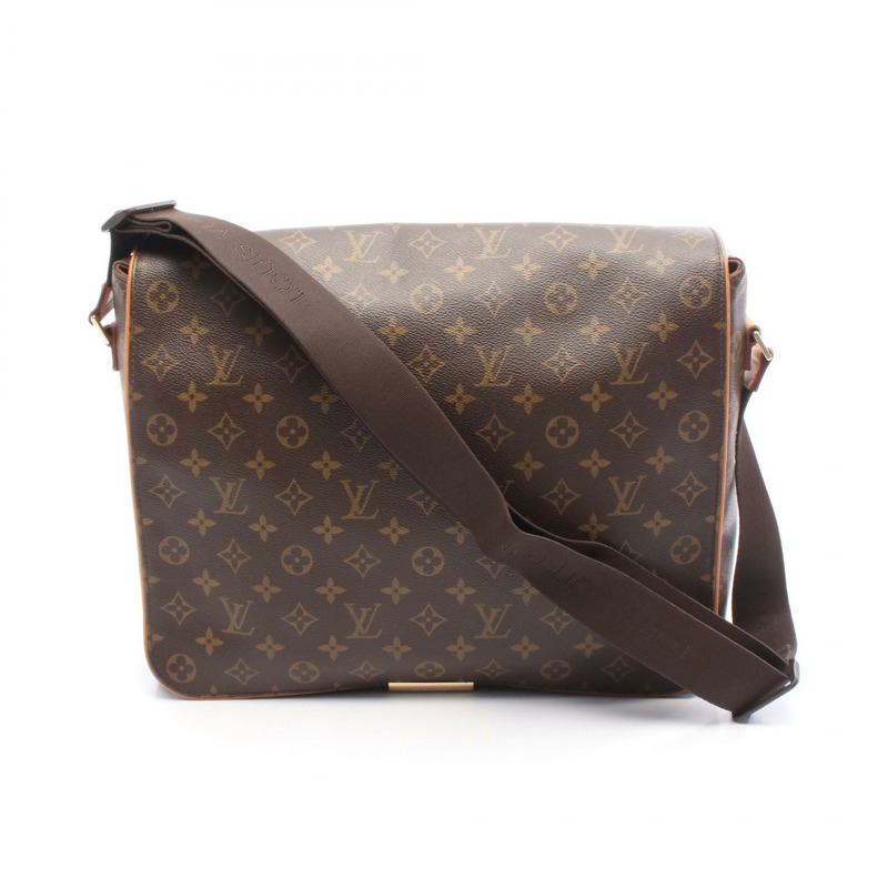 路易威登 Abbesses 肩背包 M45257 Monogram 帆布 棕色 二手 男女通用 LV-0