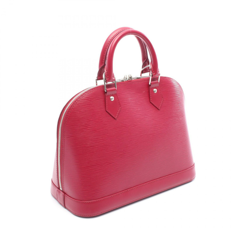 路易威登 Alma PM 手提包 M40490 Epi 皮革 粉紅色/紫紅色 二手 女士 LV-1