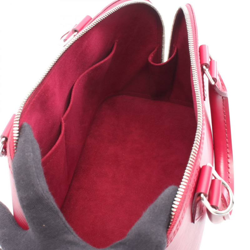 路易威登 Alma PM 手提包 M40490 Epi 皮革 粉紅色/紫紅色 二手 女士 LV-2