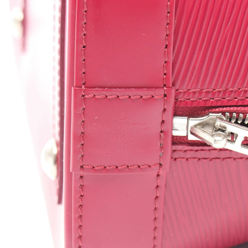 路易威登 Alma PM 手提包 M40490 Epi 皮革 粉紅色/紫紅色 二手 女士 LV-3