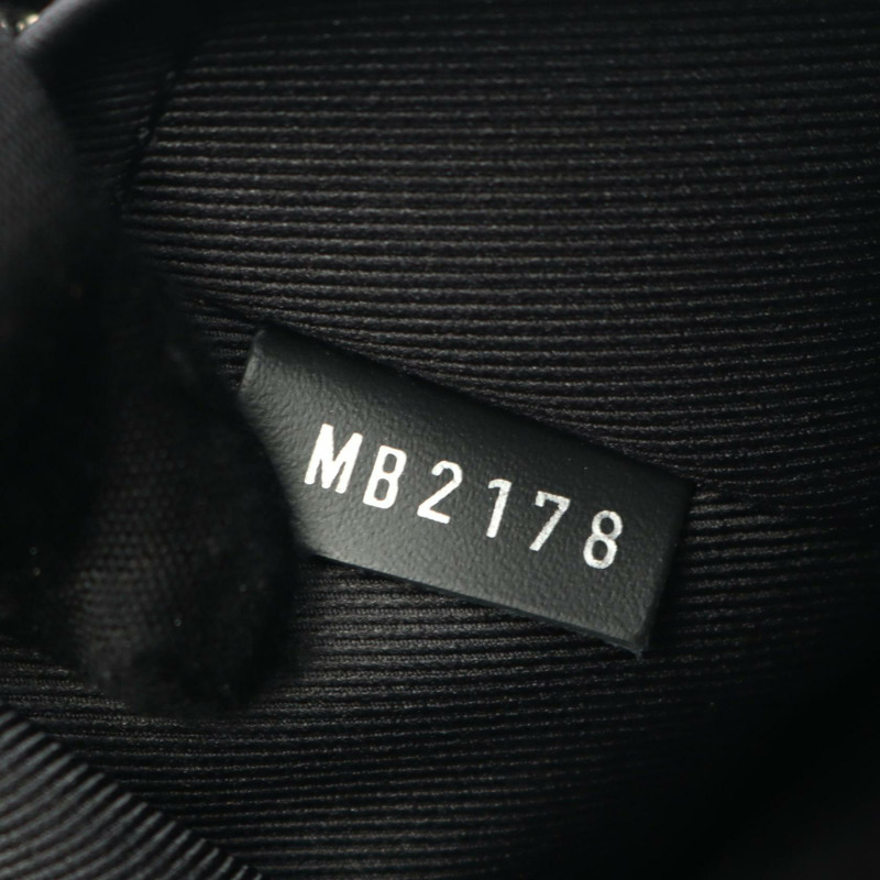 路易威登 Avenue 斜背腰包 N41719 Damier 石墨色帆布皮革黑色-4
