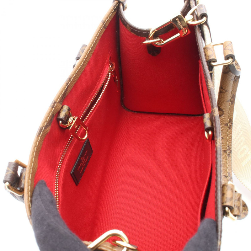 路易威登 On the Go PM 單肩手提包 M46373 Monogram Giant Reverse 二手-2