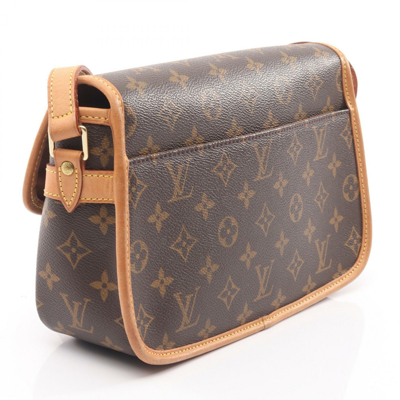 路易威登 Sologne 單肩斜背包 M42250 Monogram 帆布皮革二手-1