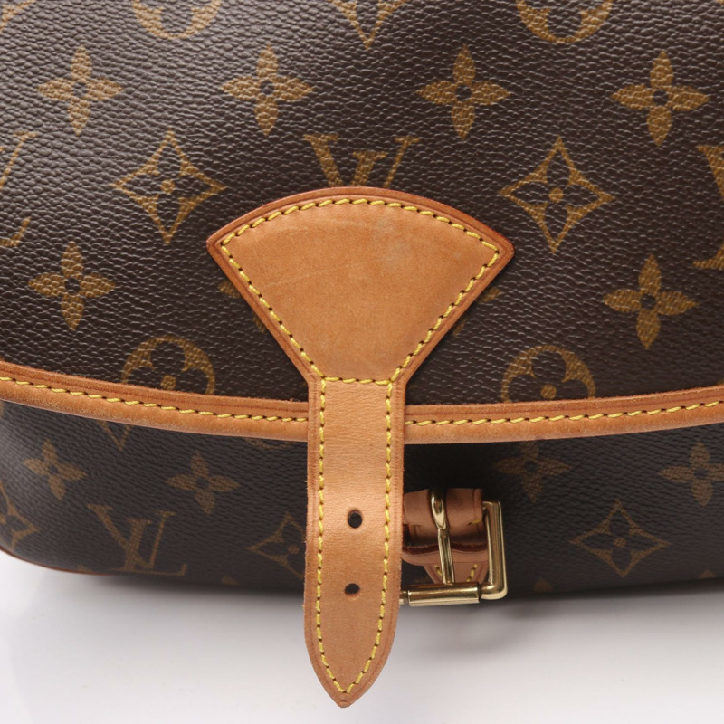 路易威登 Sologne 單肩斜背包 M42250 Monogram 帆布皮革二手-5