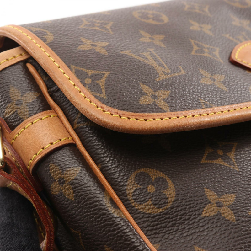 路易威登 Sologne 單肩斜背包 M42250 Monogram 帆布皮革二手-6