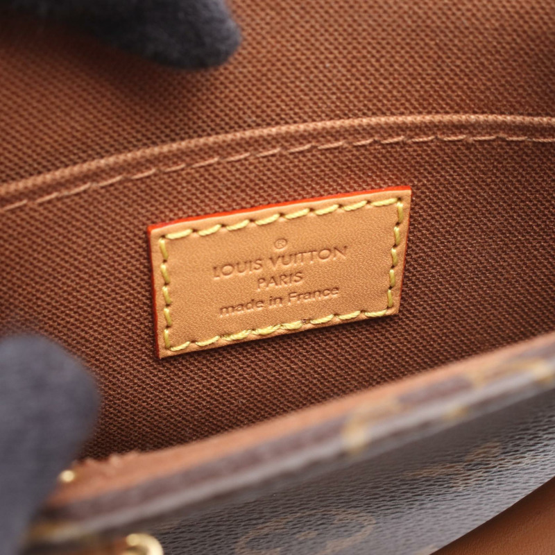 路易威登 Petit Sac Plat 單肩手提包 M69442 Monogram 帆布 二手女士-3