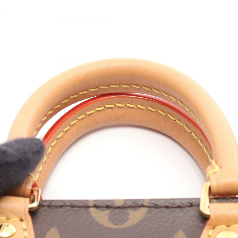 路易威登 Petit Sac Plat 單肩手提包 M69442 Monogram 帆布 二手女士-4
