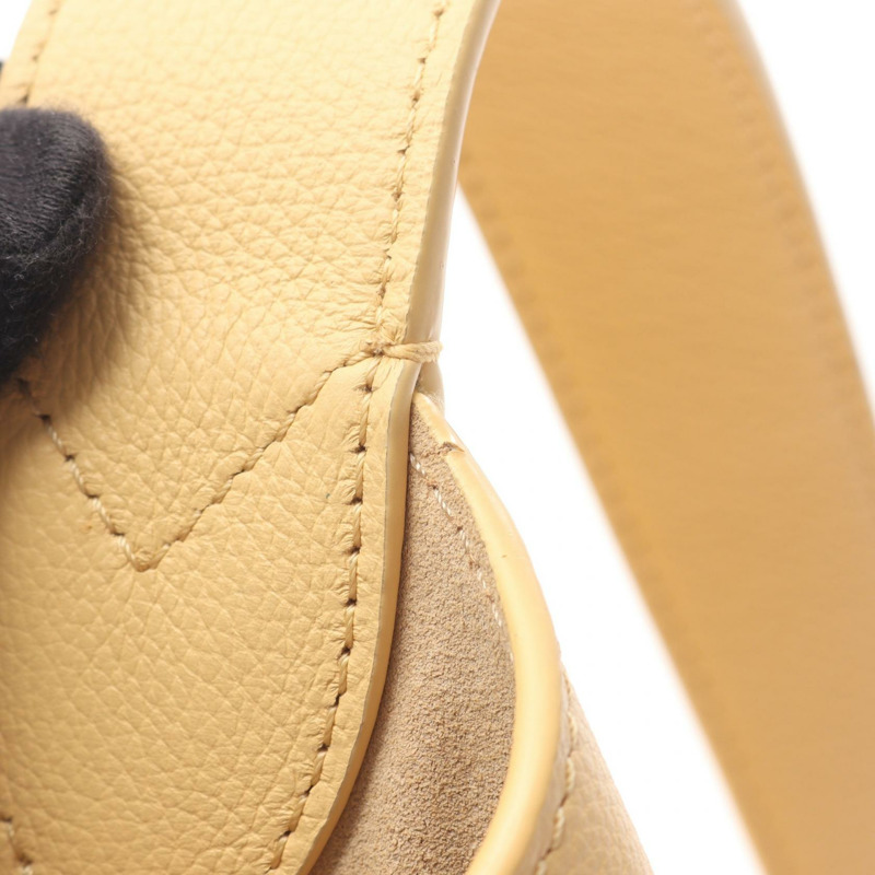 路易威登 Low key Hobo PM 單肩包 M25353 小牛皮 米色 二手 LV-5