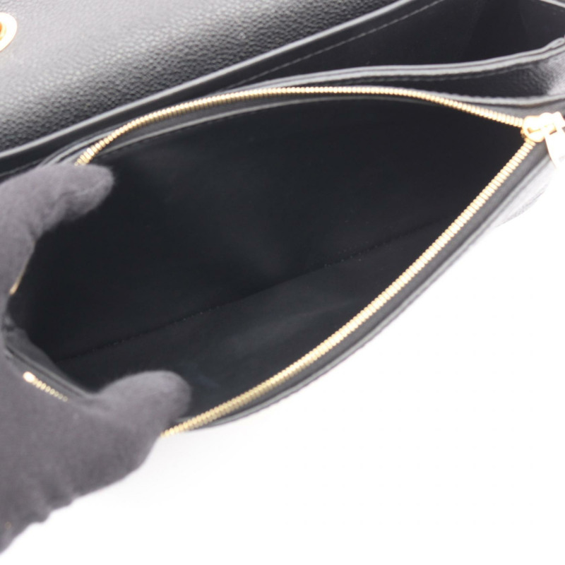 路易威登 Marceau 鏈條單肩包 M46200 Monogram empreinte 皮革黑色-2