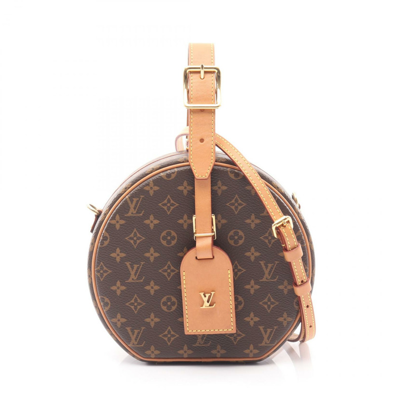 路易威登 Petite Boit Chapeau 斜背包手提包 M43514 Monogram 皮革 LV-0