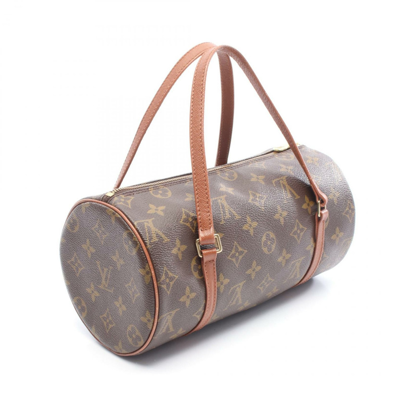 路易威登 Papillon 26 舊手提包 M51366 Monogram 帆布皮革二手-1