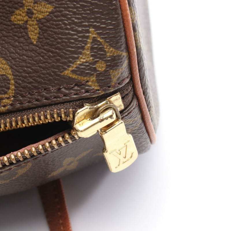 路易威登 Papillon 26 舊手提包 M51366 Monogram 帆布皮革二手-5