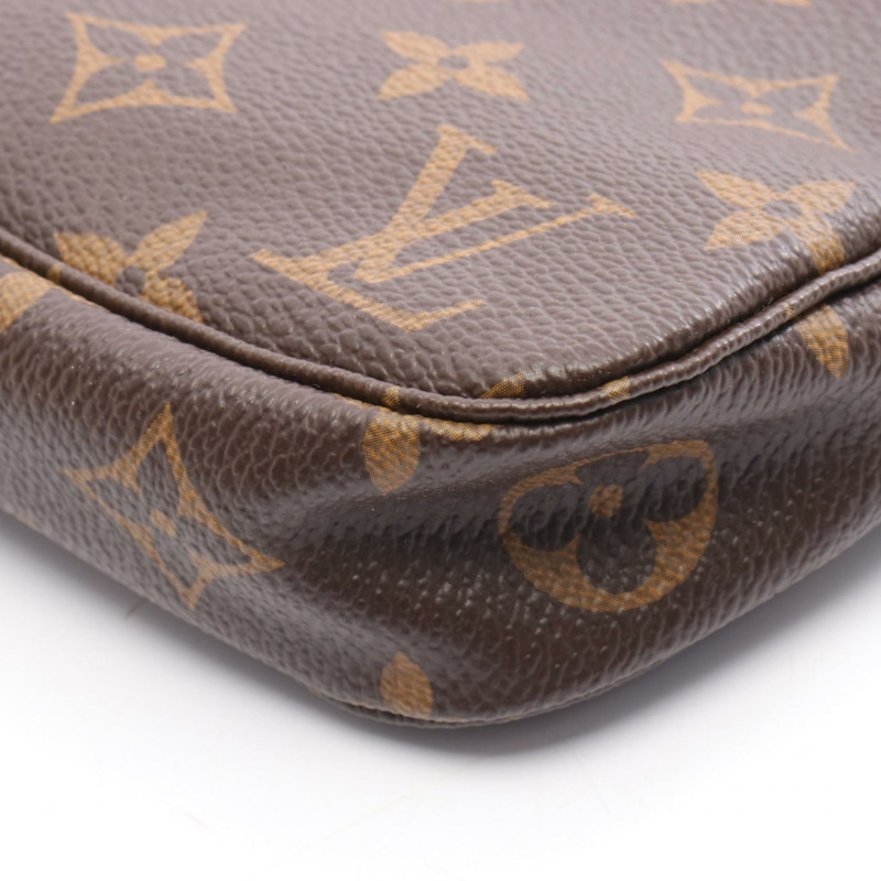 路易威登 Pochette Accessoires 手提包 M51980 Monogram 帆布棕色二手 LV-5