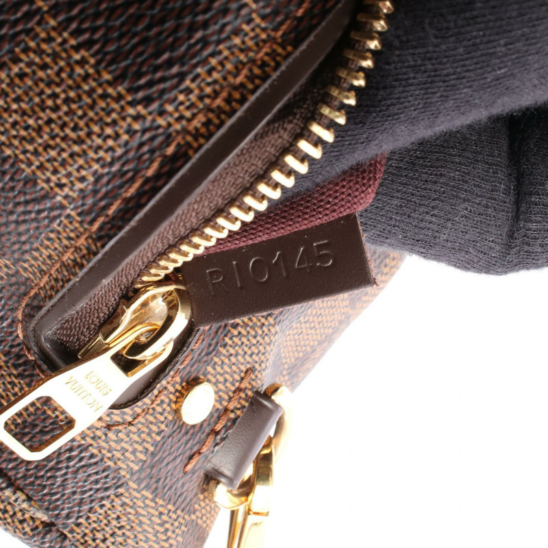 路易威登 Hoxton GM 單肩包 N41253 Damier 帆布 Ebene 皮革 二手 LV-4