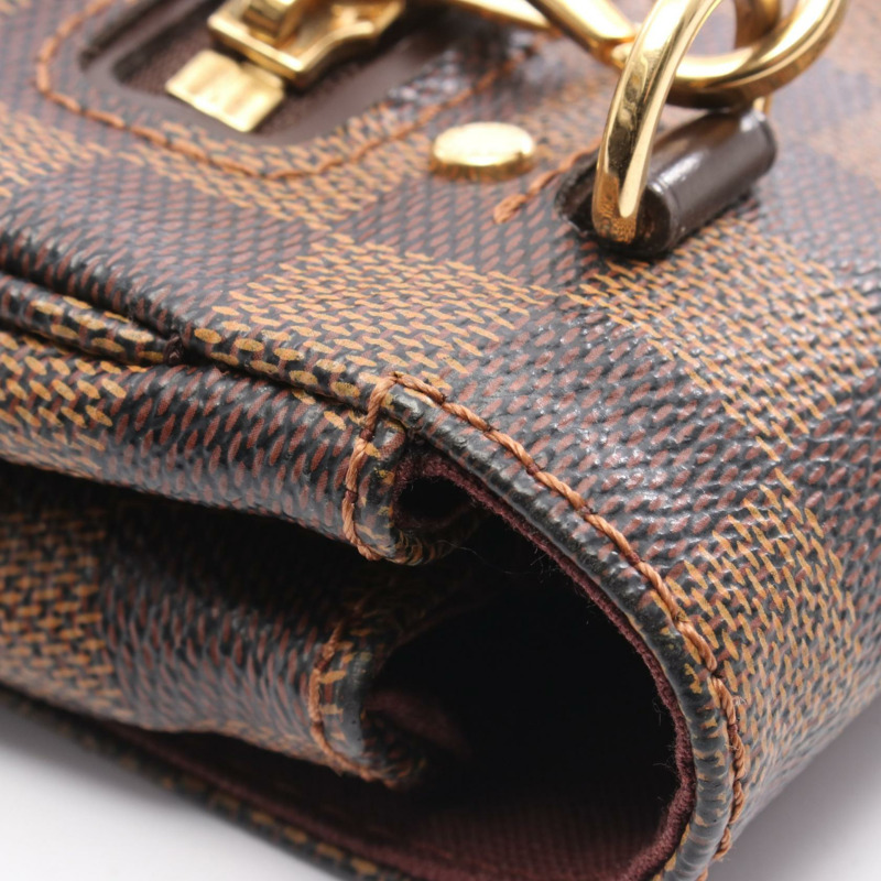 路易威登 Hoxton GM 單肩包 N41253 Damier 帆布 Ebene 皮革 二手 LV-7