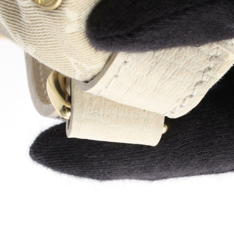 路易威登 Noe 肩背包 M95315 Monogram 迷你 Lin 帆布皮革 米色 二手-4