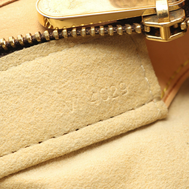 路易威登 Boeshi MM Monogram 單背包 M45714 帆布皮革棕色二手-4