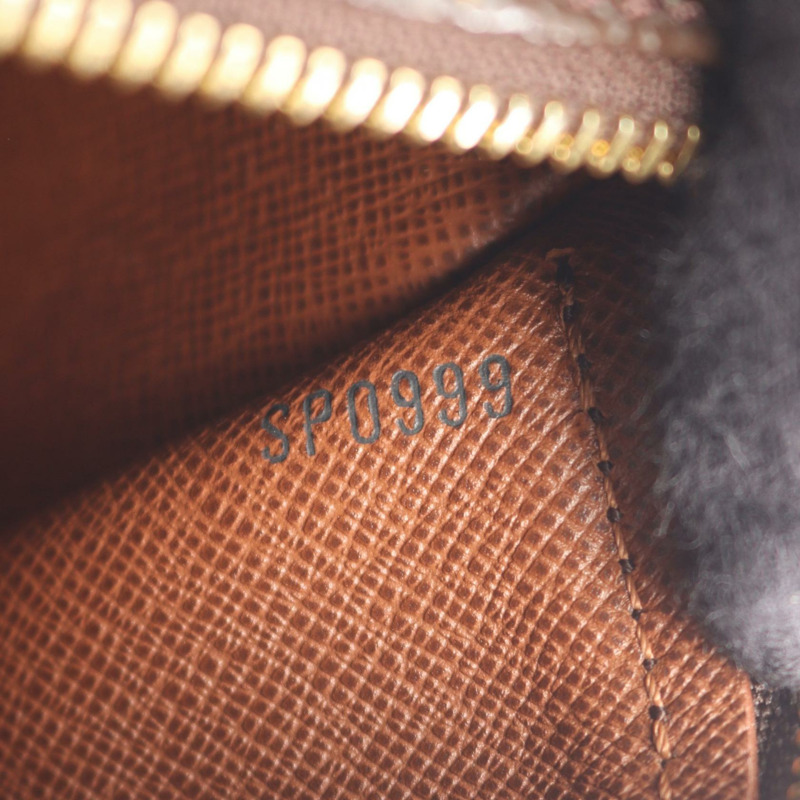 路易威登 Papillon 30 舊式單肩背包 M51365 Monogram 皮革 棕色 LV-4