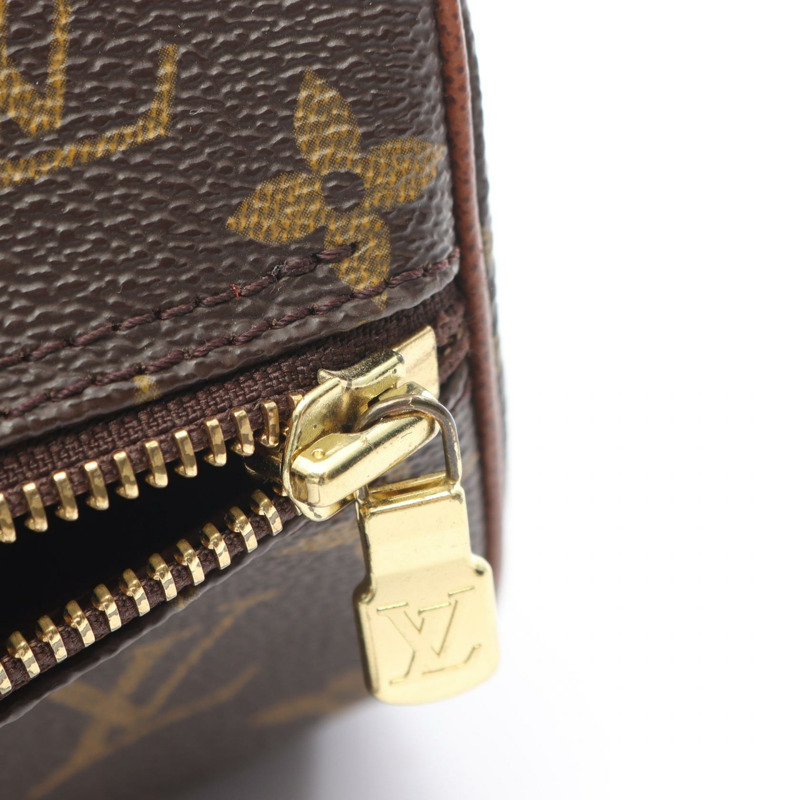 路易威登 Papillon 30 舊式單肩背包 M51365 Monogram 皮革 棕色 LV-5