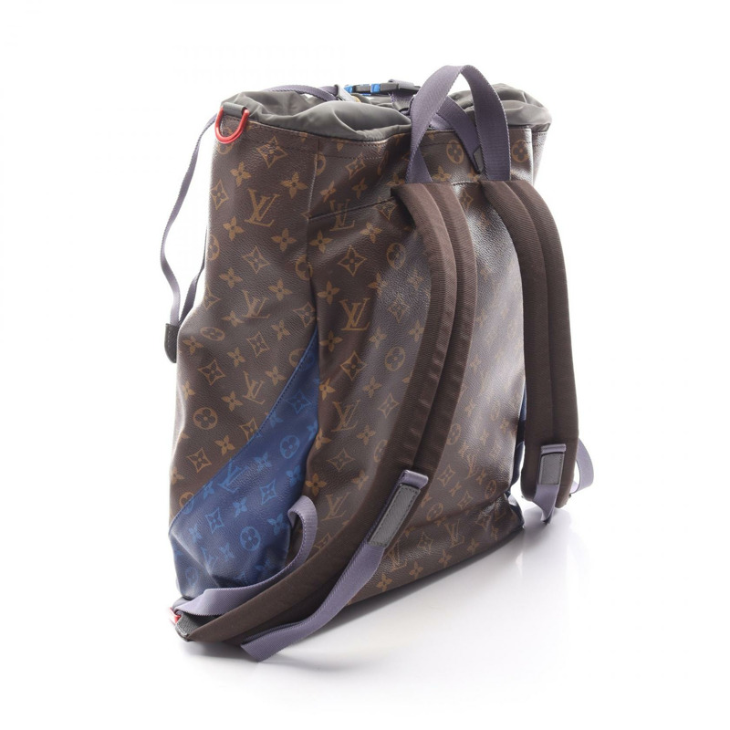 路易威登 Pacific 雙肩包 M43834 Monogram 帆布皮革 二手 LV-1