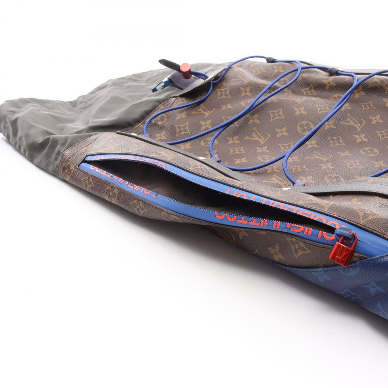 路易威登 Pacific 雙肩包 M43834 Monogram 帆布皮革 二手 LV-5