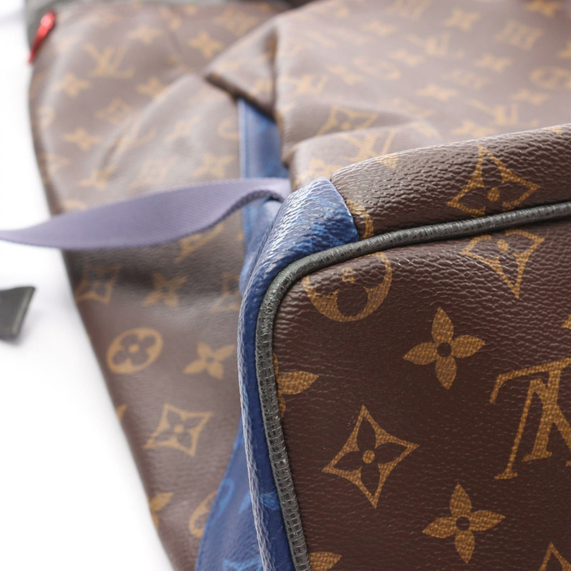 路易威登 Pacific 雙肩包 M43834 Monogram 帆布皮革 二手 LV-7