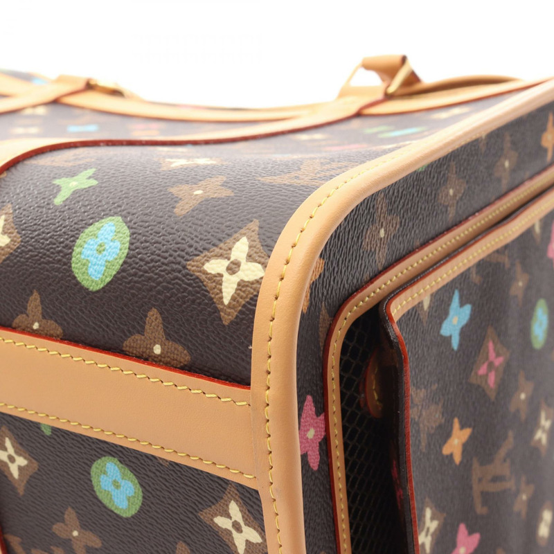 路易威登 Sac Chien NM 手提包，單肩背包，M47066，Monogram Craggy 棕色皮革-6