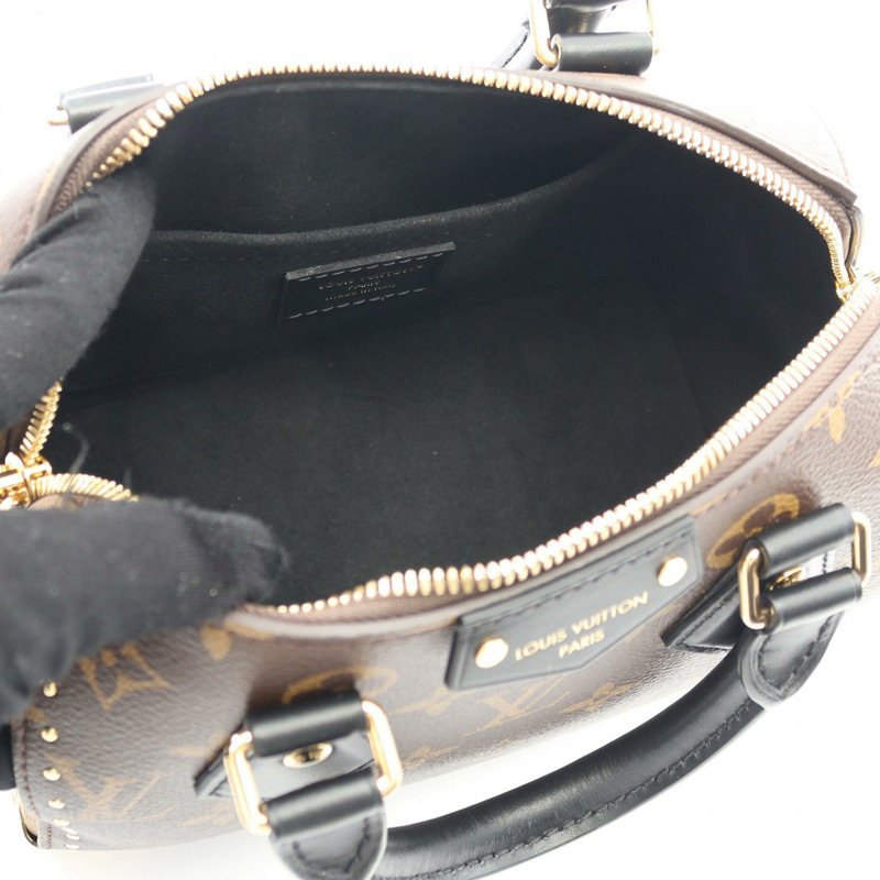 路易威登 Speedy Trunk 20 鏈條單肩背包 M13146 Monogram Reverse LV-2