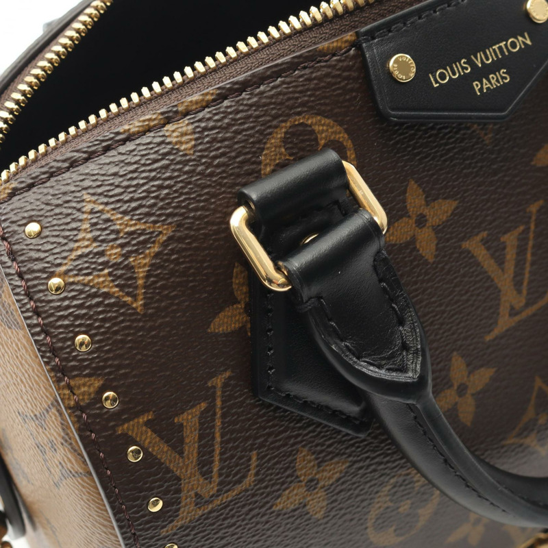 路易威登 Speedy Trunk 20 鏈條單肩背包 M13146 Monogram Reverse LV-5