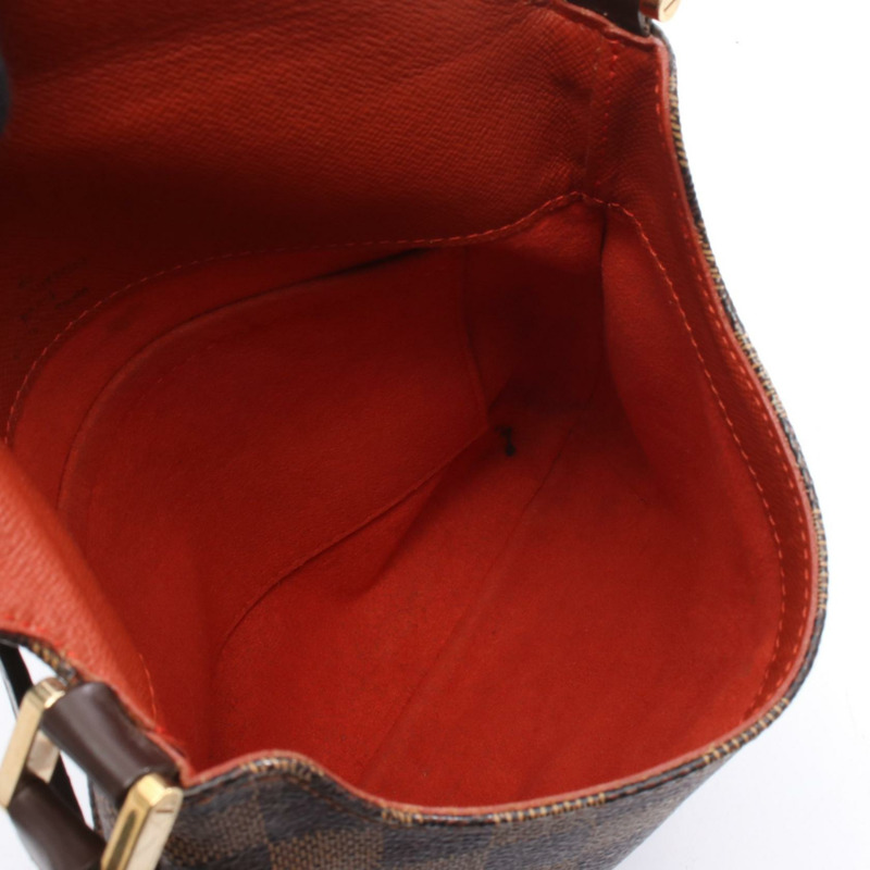 LOUIS VUITTON Musette Salsa 長單肩包 N51300 Damier 帆布 Ebene 二手 LV-2