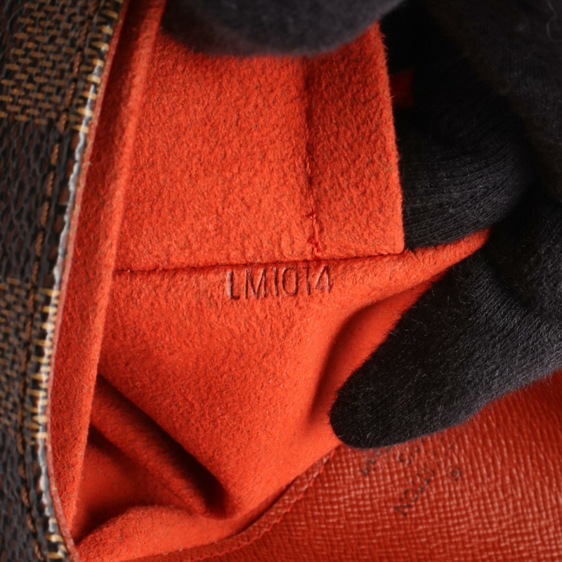 LOUIS VUITTON Musette Salsa 長單肩包 N51300 Damier 帆布 Ebene 二手 LV-4