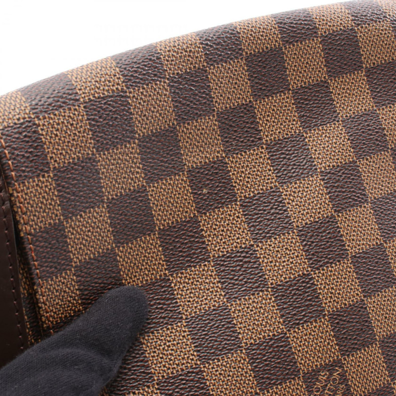 LOUIS VUITTON Musette Salsa 長單肩包 N51300 Damier 帆布 Ebene 二手 LV-7