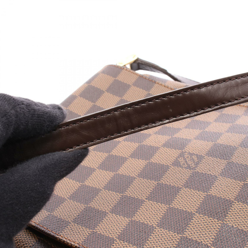 LOUIS VUITTON Musette Salsa 長單肩包 N51300 Damier 帆布 Ebene 二手 LV-9