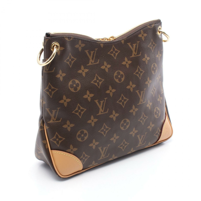 路易威登 Odeon NM PM 斜背包 M45354 Monogram 棕色皮革-1