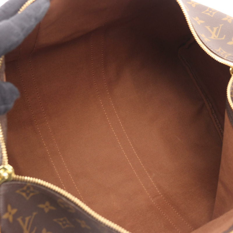 路易威登 Keepall 45 手提旅行包 M41428 Monogram 皮革 棕色 二手 LV-2