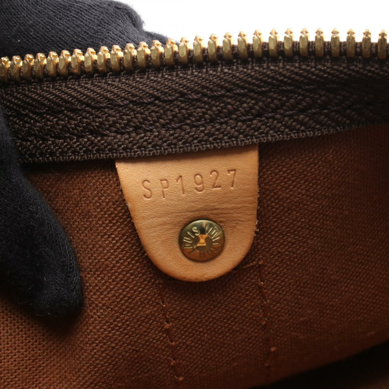 路易威登 Keepall 45 旅行手提包 M41428 Monogram 皮革 棕色 二手 LV-4