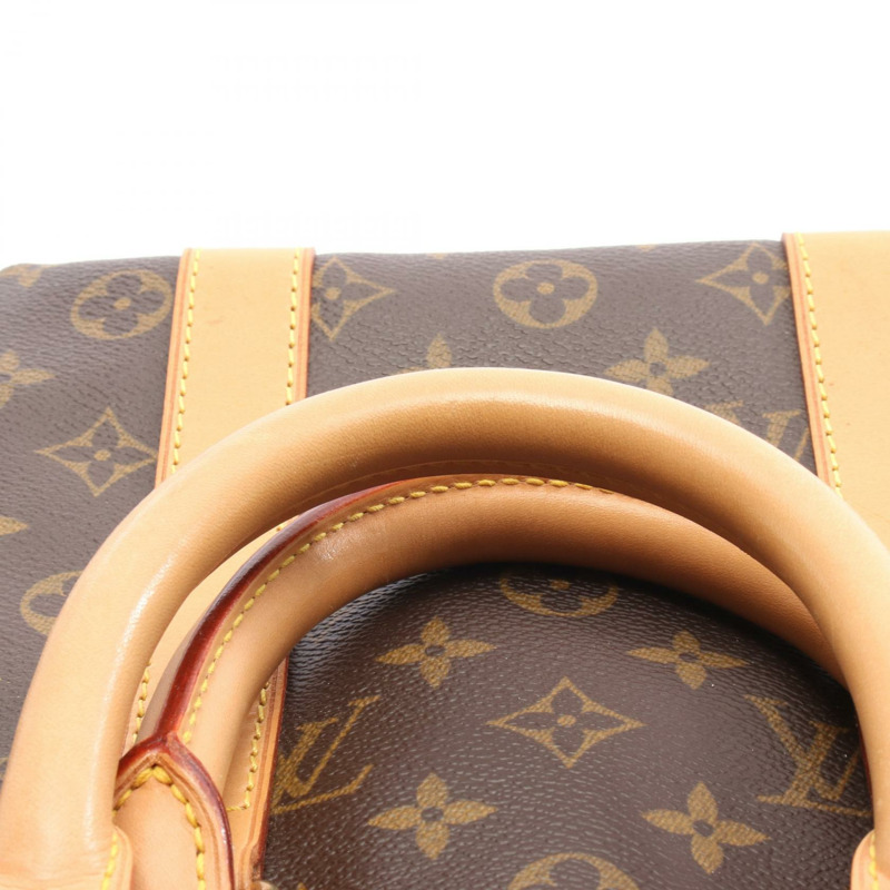 路易威登 Keepall 45 旅行手提包 M41428 Monogram 皮革 棕色 二手 LV-6