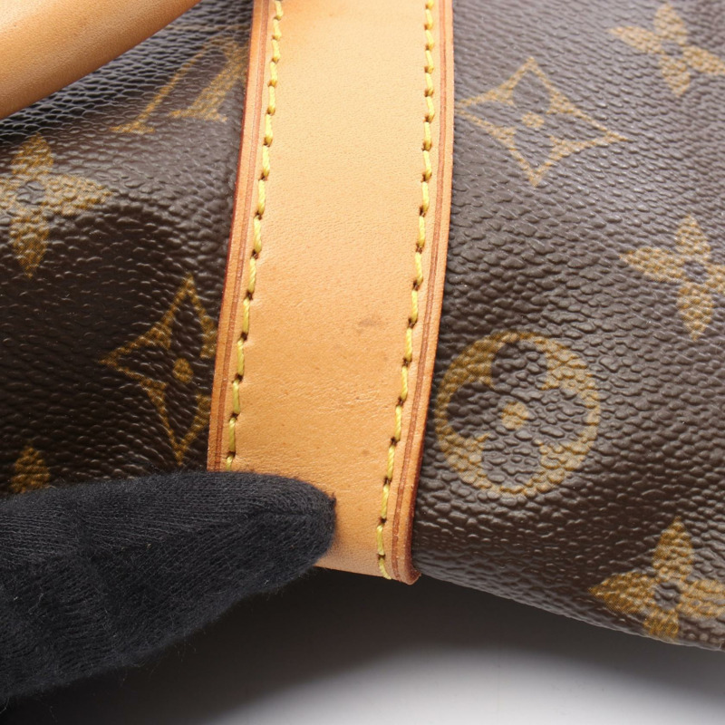 路易威登 Keepall 45 旅行手提包 M41428 Monogram 皮革 棕色 二手 LV-7