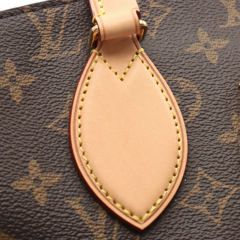 路易威登 (LOUIS VUITTON) 花朵拉鍊肩背手提包 PM M44359 Monogram 帆布 二手 LV-7