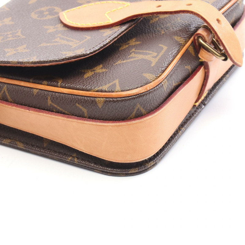 路易威登 Cartouchiere PM 單肩斜背包 M51254 Monogram 皮革 LV-5