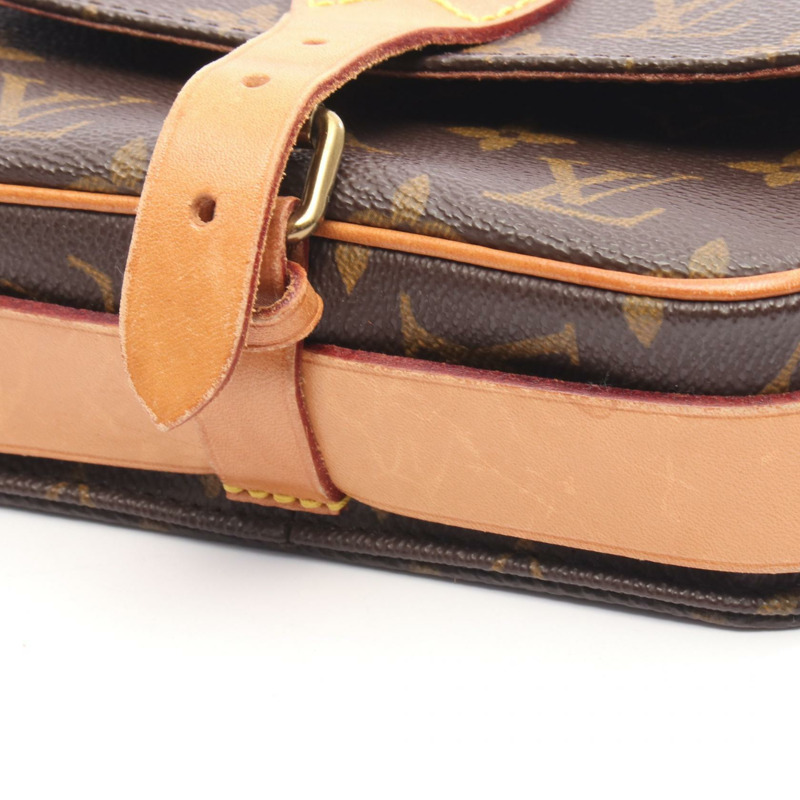 路易威登 Cartouchiere PM 單肩斜背包 M51254 Monogram 皮革 LV-6