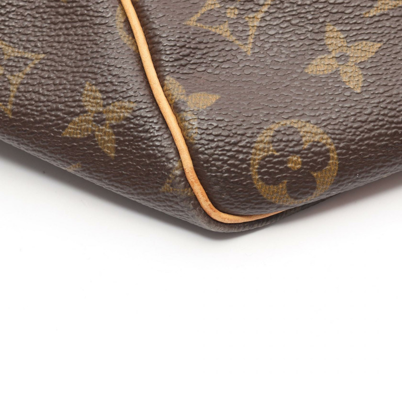 路易威登 Keepall 45 旅行手提包 M41428 Mongra 皮革 棕色 二手-5